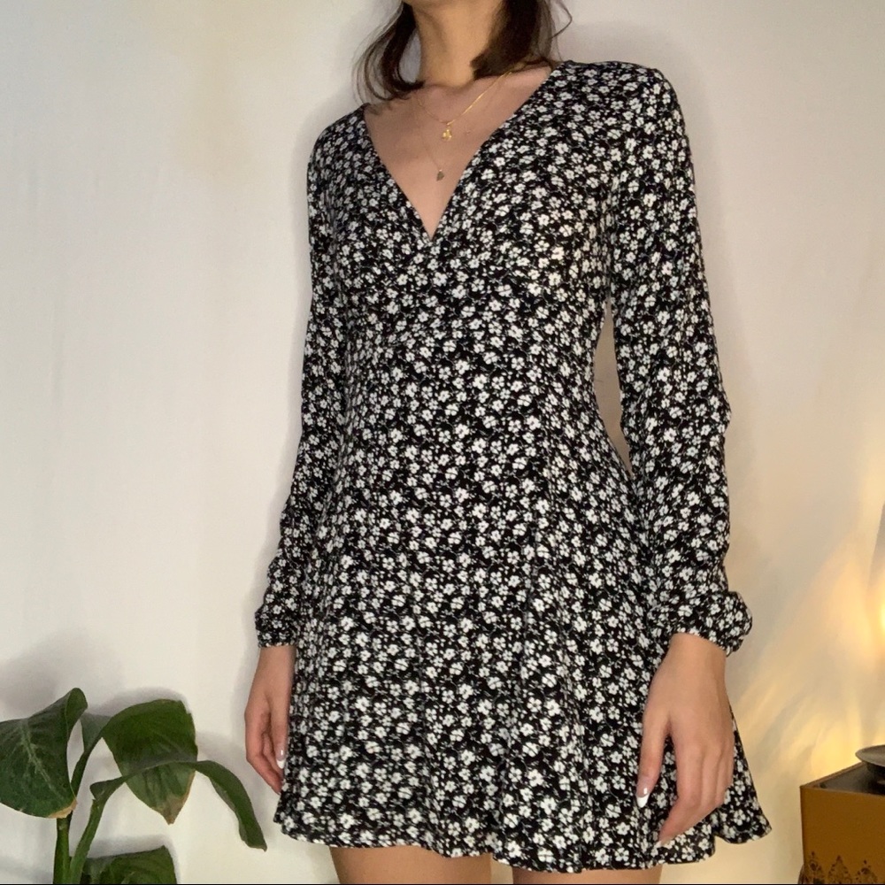 Floral Long sleeve dress